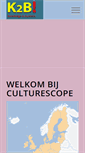 Mobile Screenshot of culturescope.nl