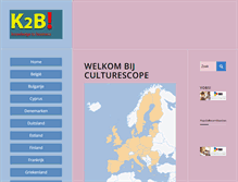 Tablet Screenshot of culturescope.nl